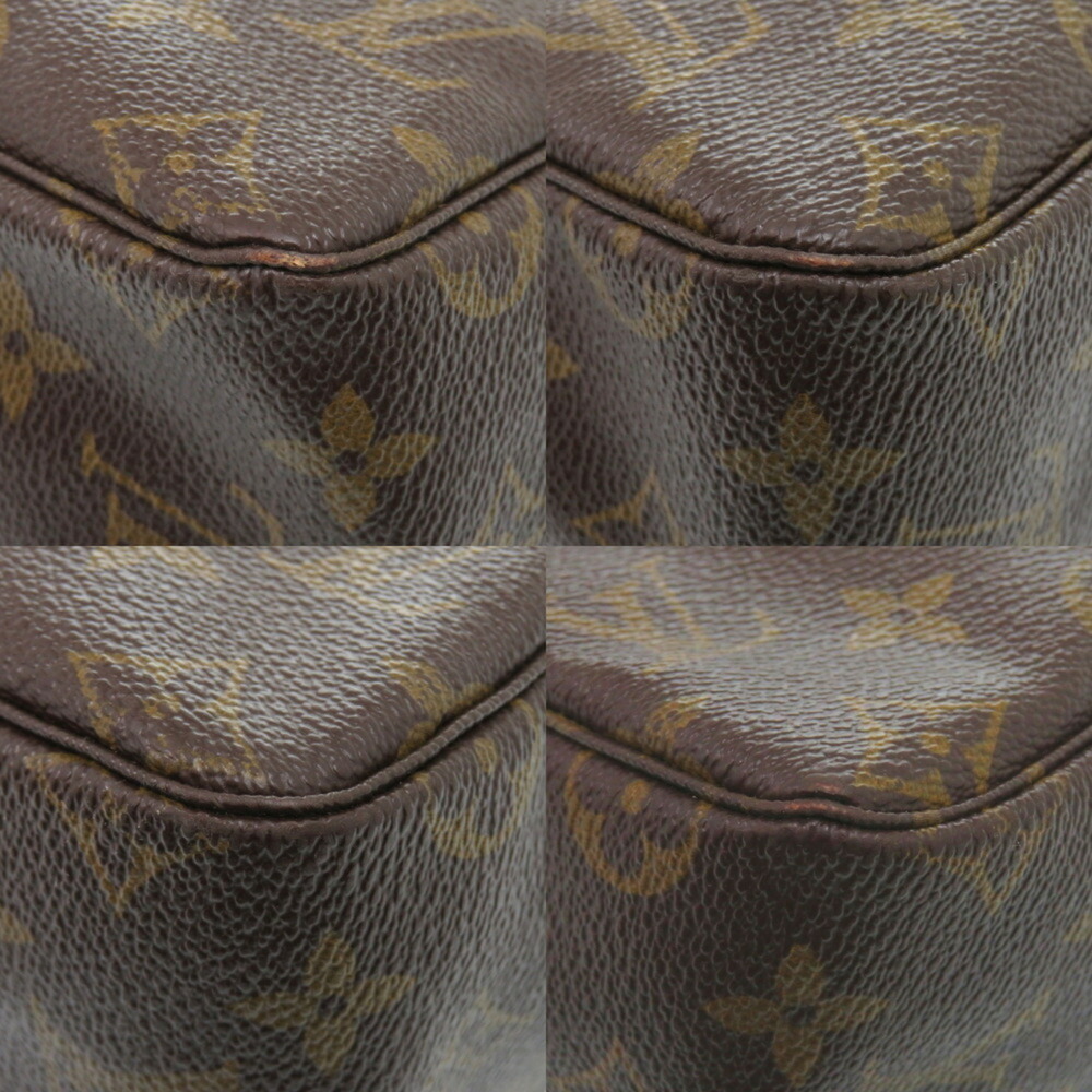LOUIS VUITTON Authentic Brown Monogram Pouch - Picture 5 of 9